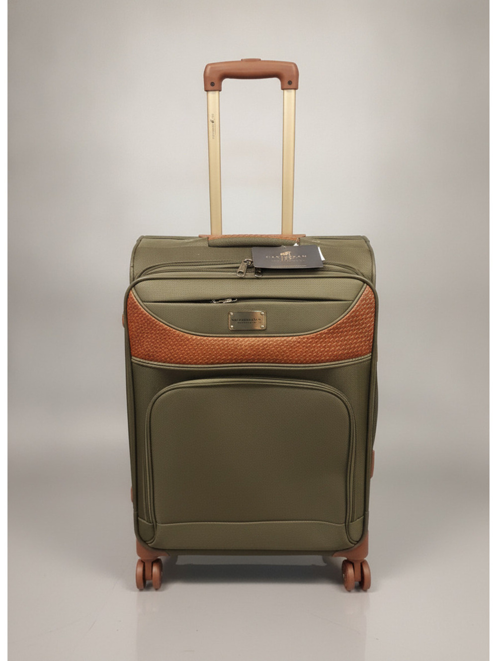 Caribbean Joe Castaway 24" Expandable Spinner Luggage Olive